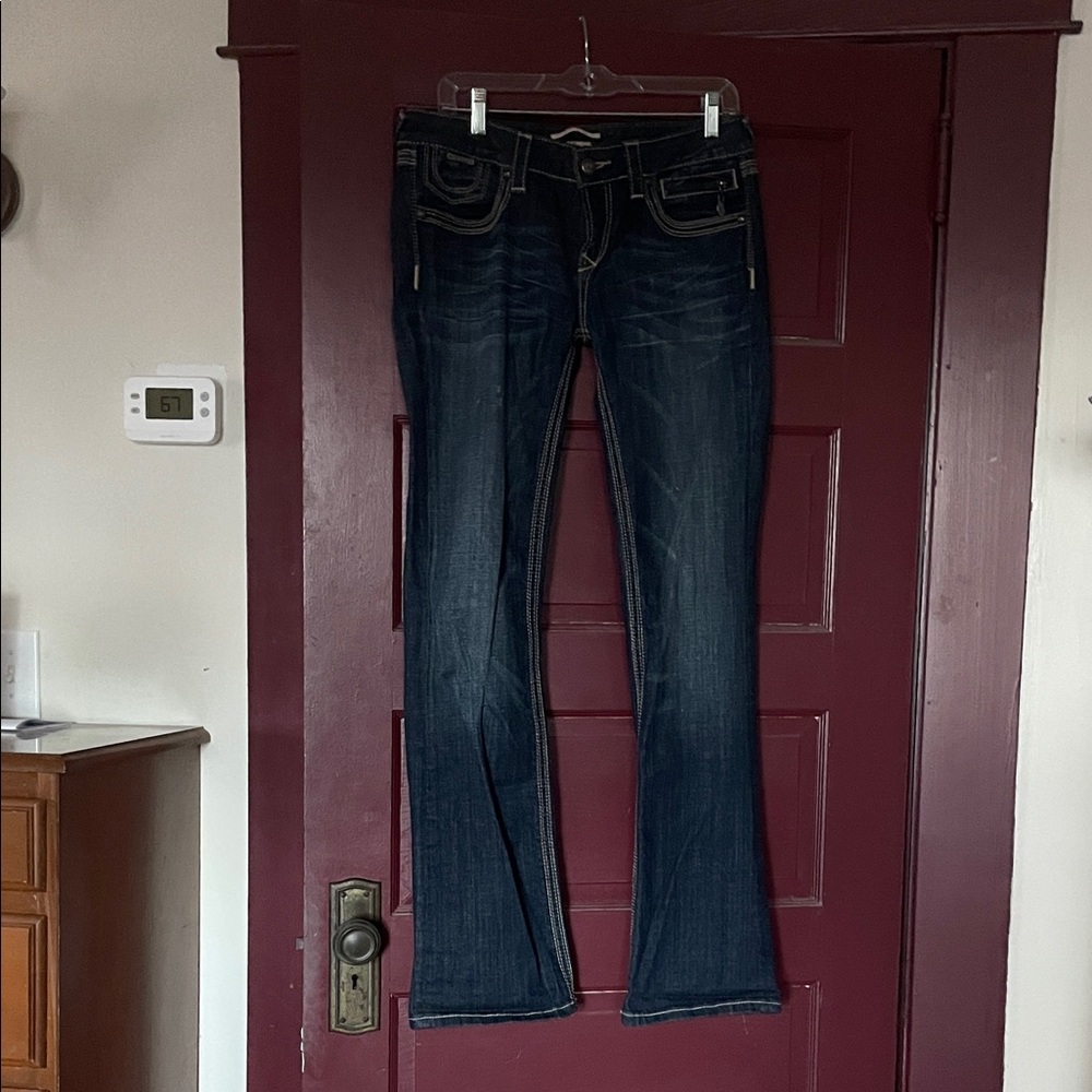 Women's Dark Blue Jeans